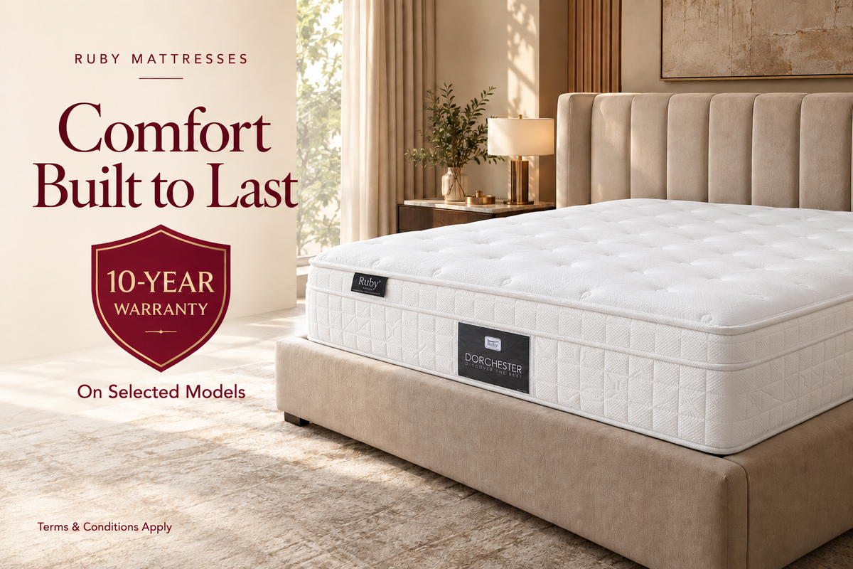 Mattress with a 10-Year Warranty in the UAE: A Ruby Mattresses Buying Guide