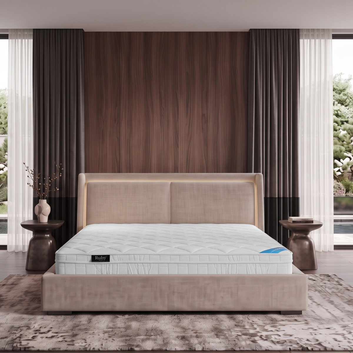 Medical Executive Mattress by Ruby – Firm Memory Foam Value Mattress