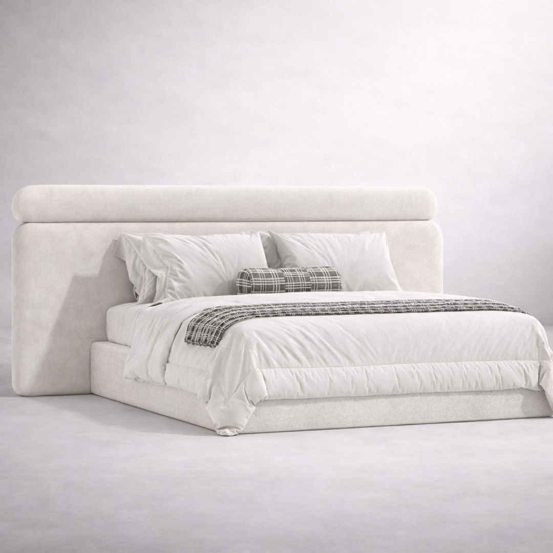 Upholstered Bed by Ruby Mattress