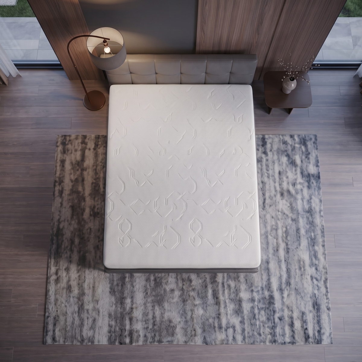 Buy Visco Gel Memory Foam Mattress by Ruby – Cooling Comfort & Pressure Relief