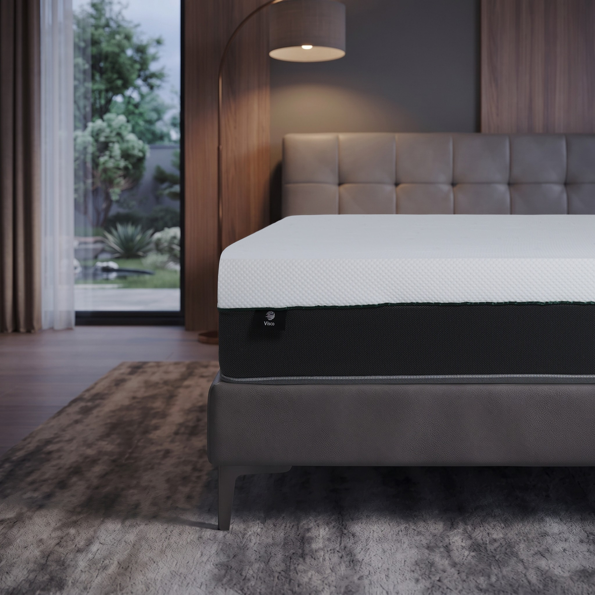 Buy Visco Gel Memory Foam Mattress by Ruby – Cooling Comfort & Pressure Relief