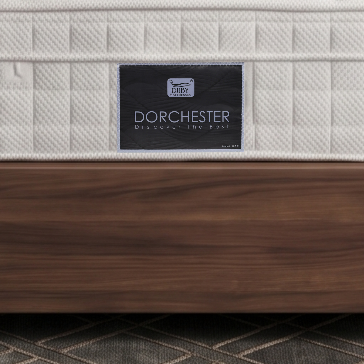 Ruby Dorchester Pocket Spring Mattress – High-Quality Support with Memory Foam Comfort