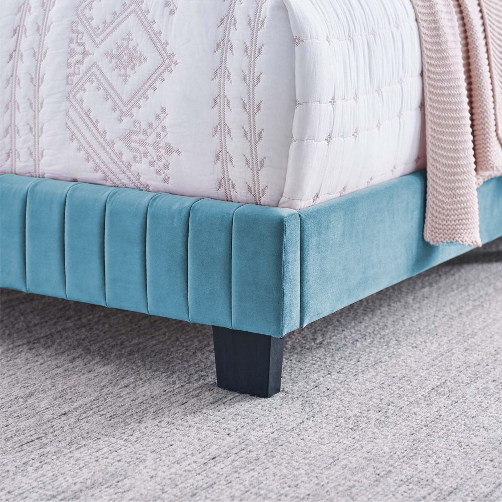 Offer! Modway Upholstered Bed With Mattress