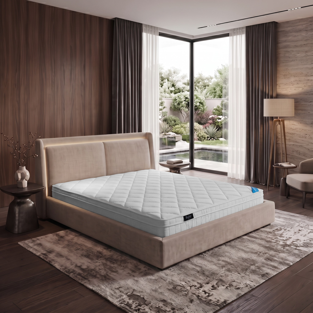 Medical Executive Mattress by Ruby – Firm Memory Foam Value Mattress