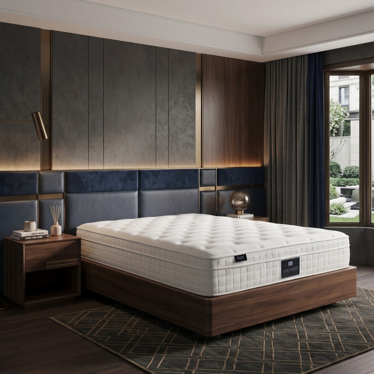 Ruby Dorchester Pocket Spring Mattress – High-Quality Support with Memory Foam Comfort