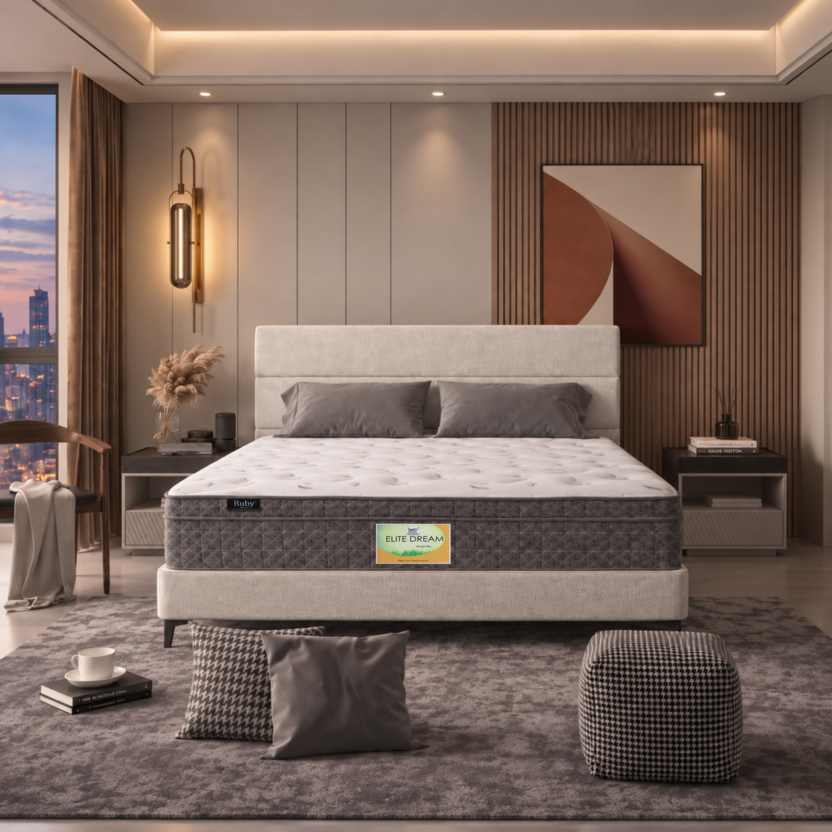 Elite Dream Ruby Euro Top Mattress | Luxury Pocket Spring