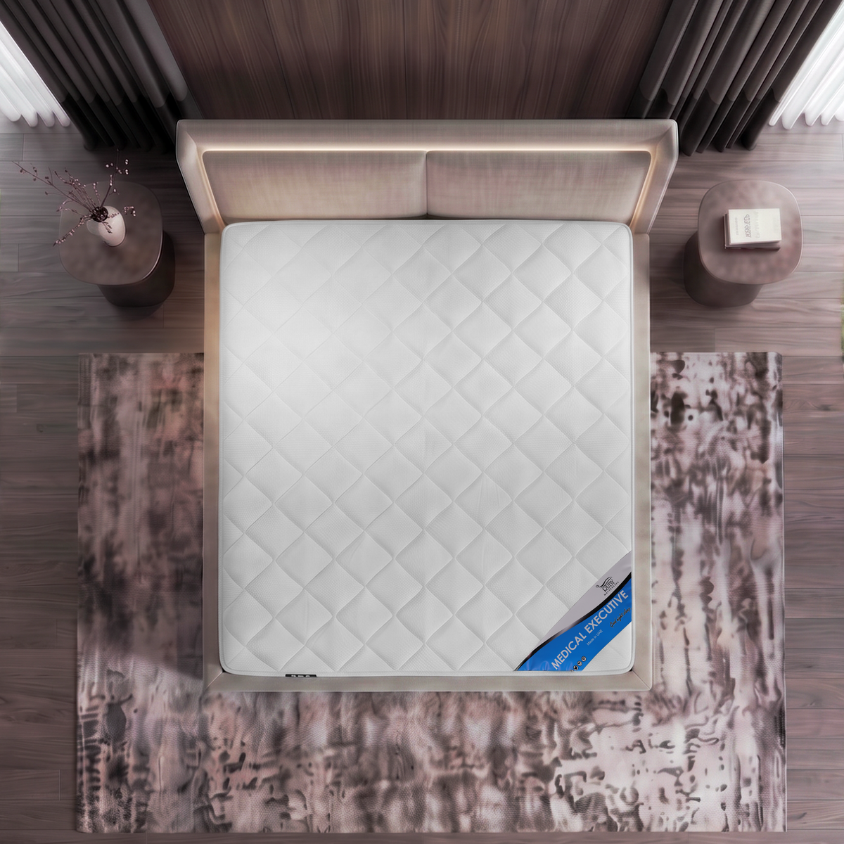 Medical Executive Mattress by Ruby – Firm Memory Foam Value Mattress