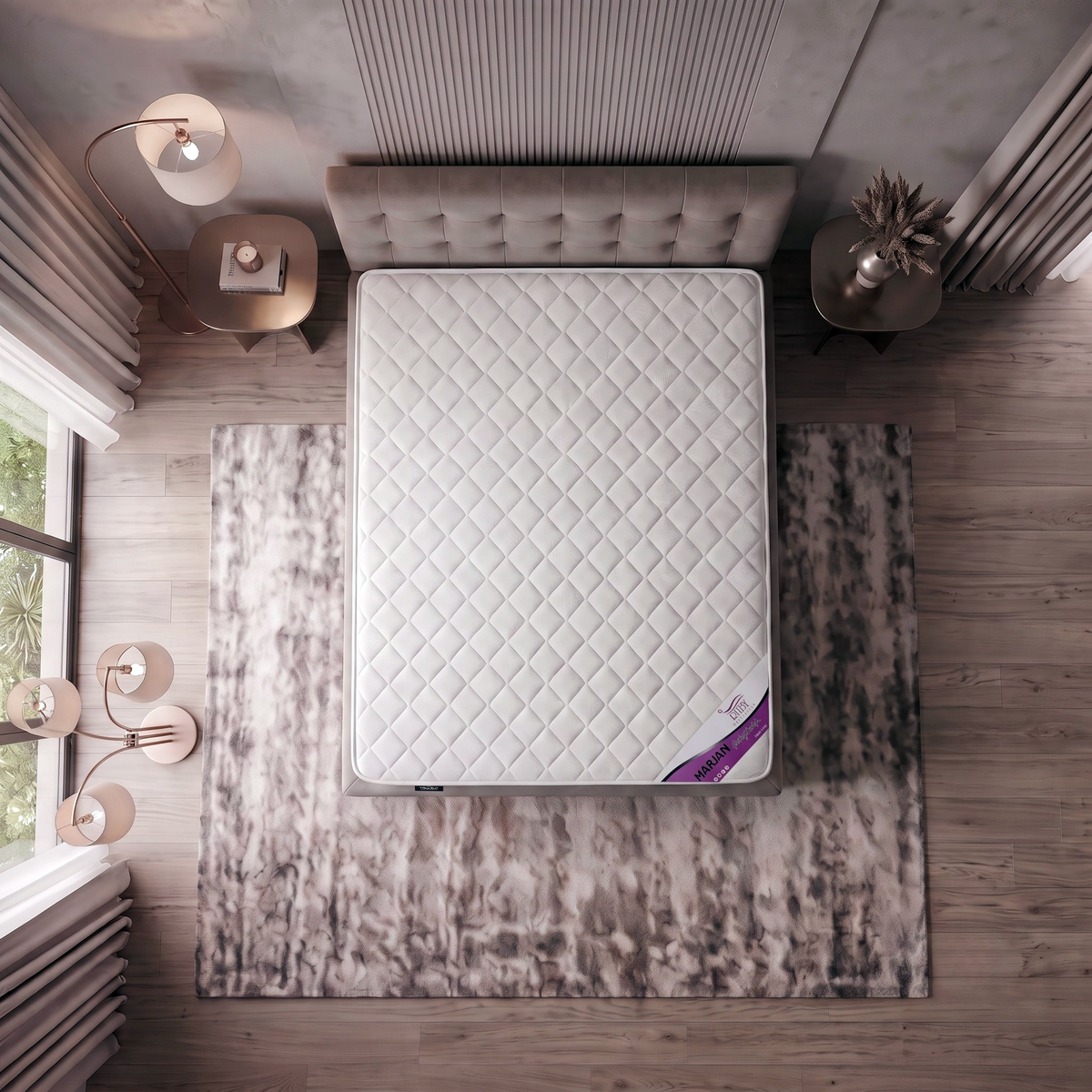 Marjan Foam Mattress by Ruby – Affordable Medium Soft Comfort