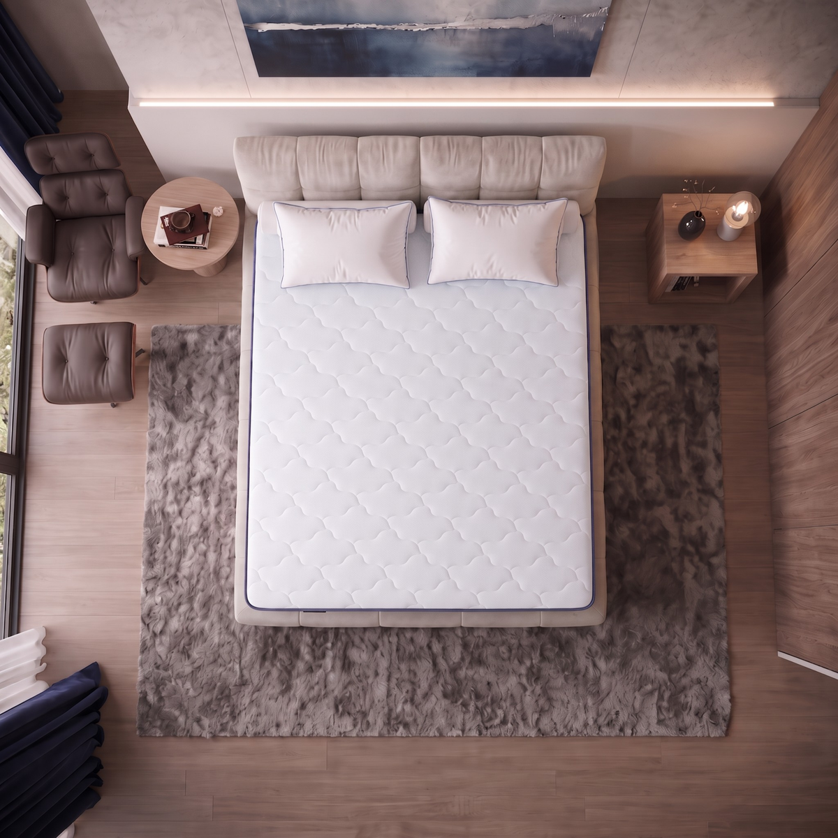 Alpha Euro Top King Size Mattress by Ruby – Premium Comfort & Support Shop Now