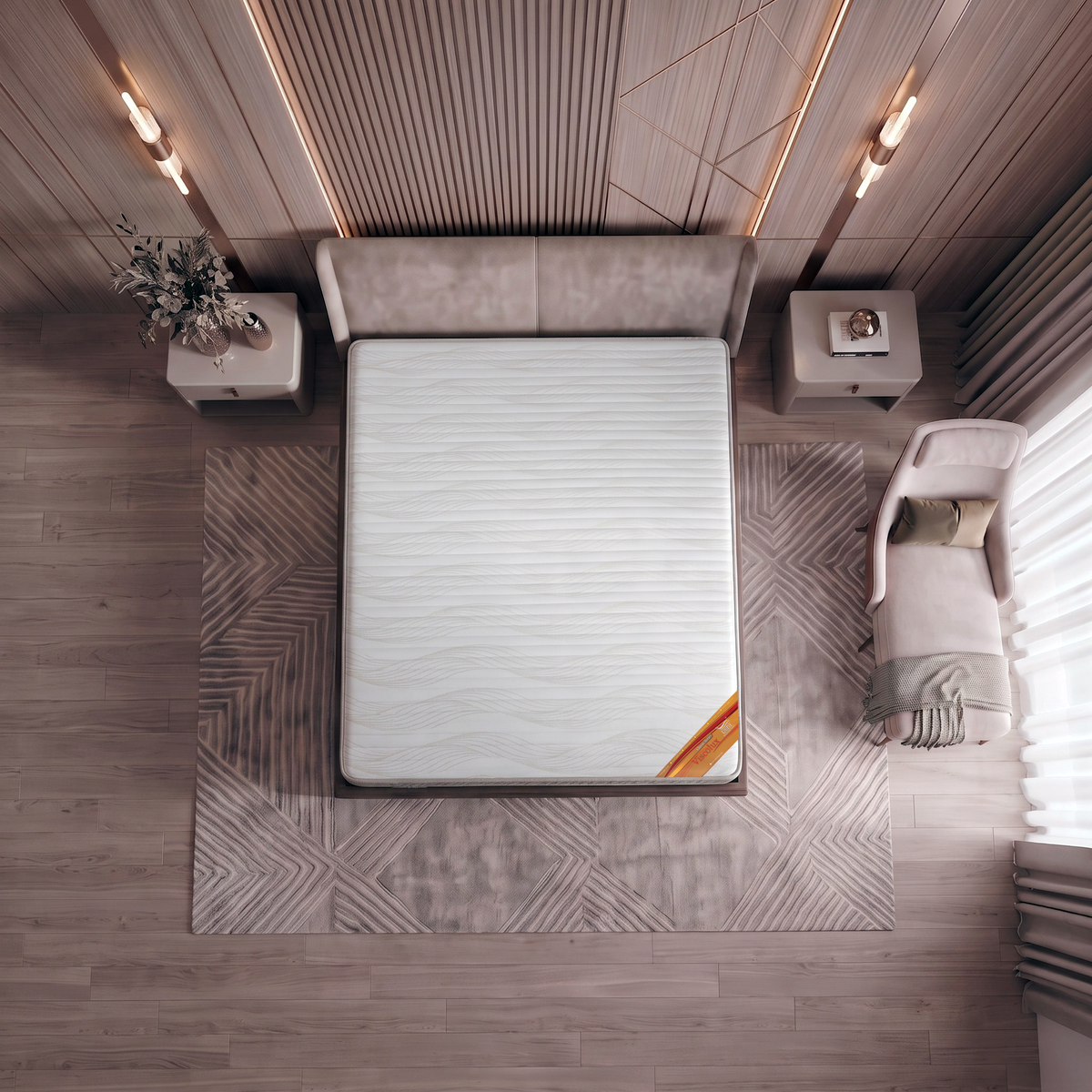 Buy Now Visco Lux Memory Foam Mattress – Premium Soft Comfort with Spinal Support