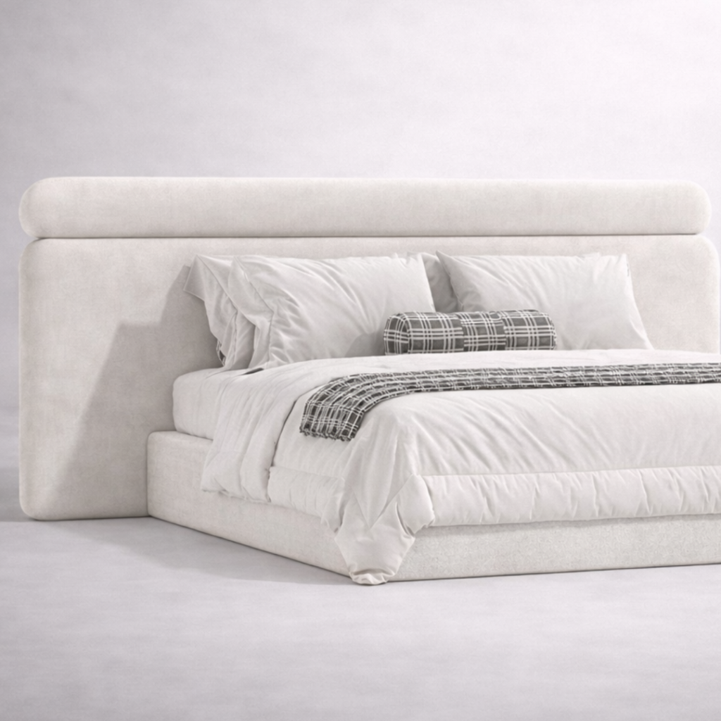 Upholstered Bed by Ruby Mattress