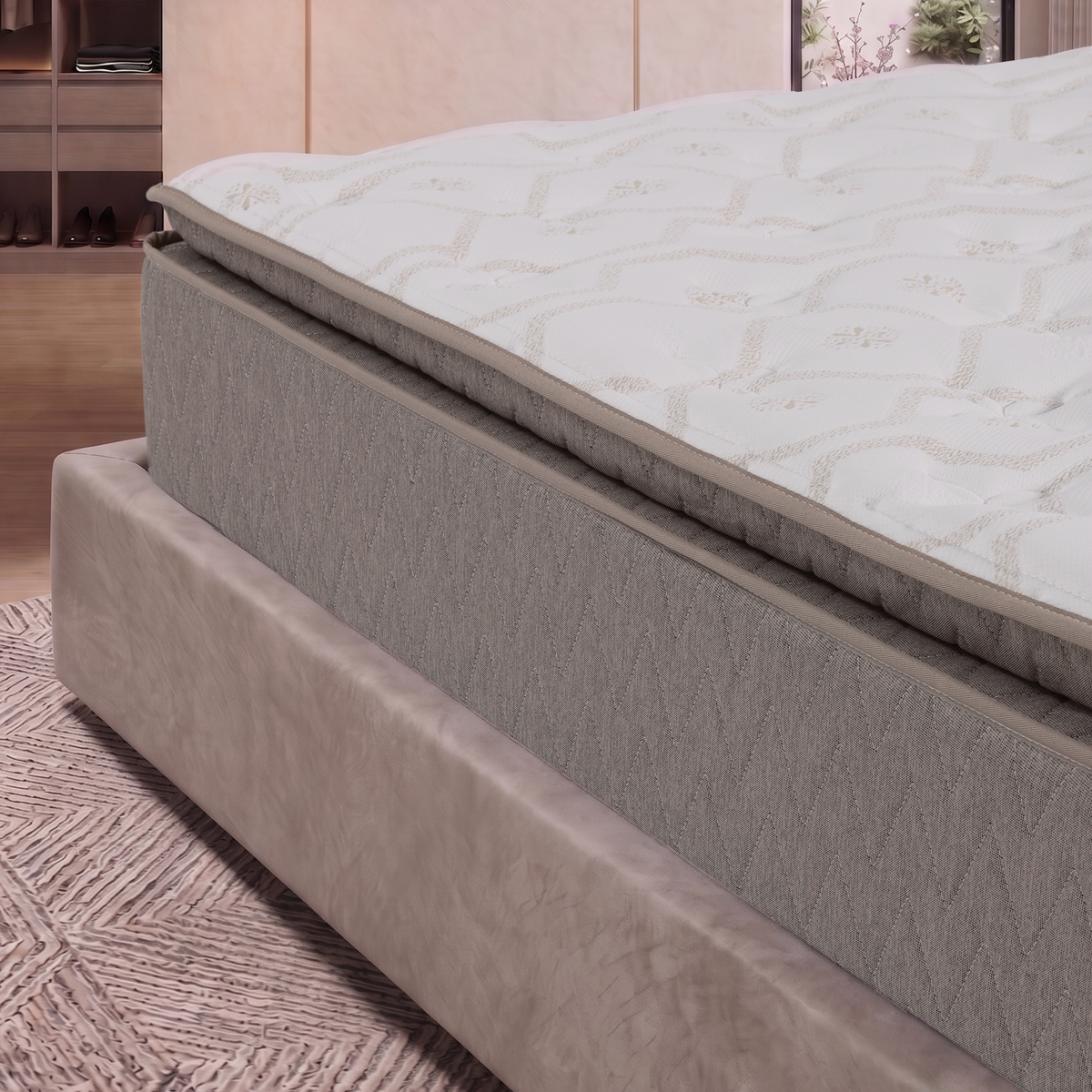 Ultra Pillow Top Pocket Spring Mattress – Soft & Comfortable Mattress UAE