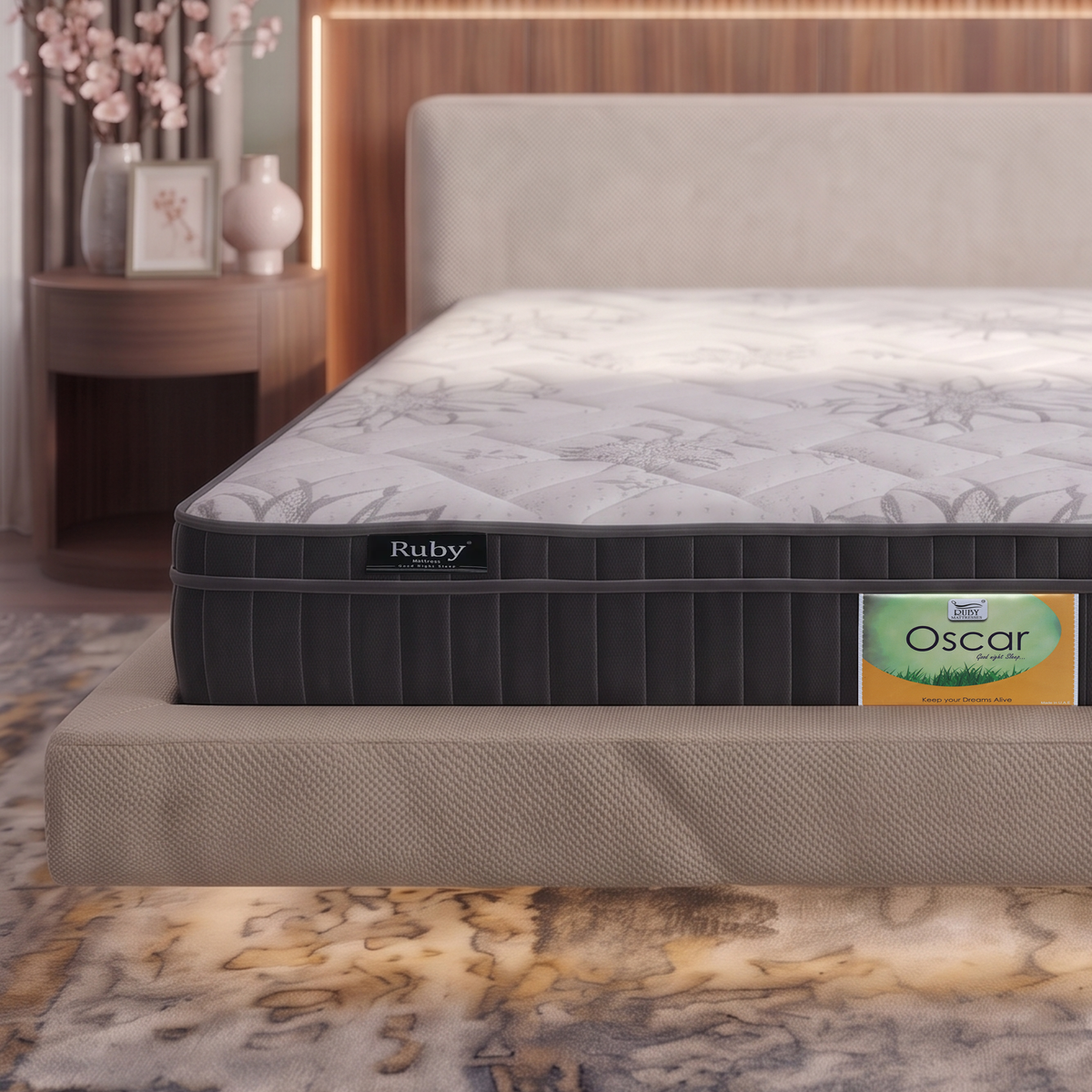 Oscar Best Quality Mattress by Ruby – Valuable Medium Firm