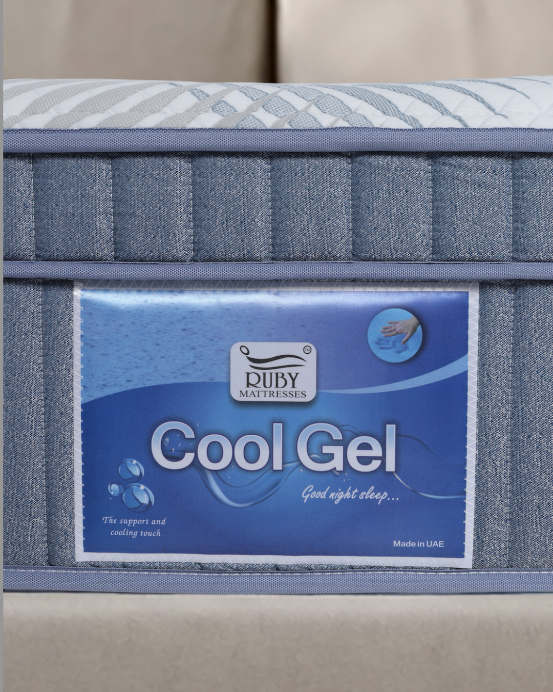 Cool Gel Memory Foam Mattress by Ruby | Pocket Spring Comfort