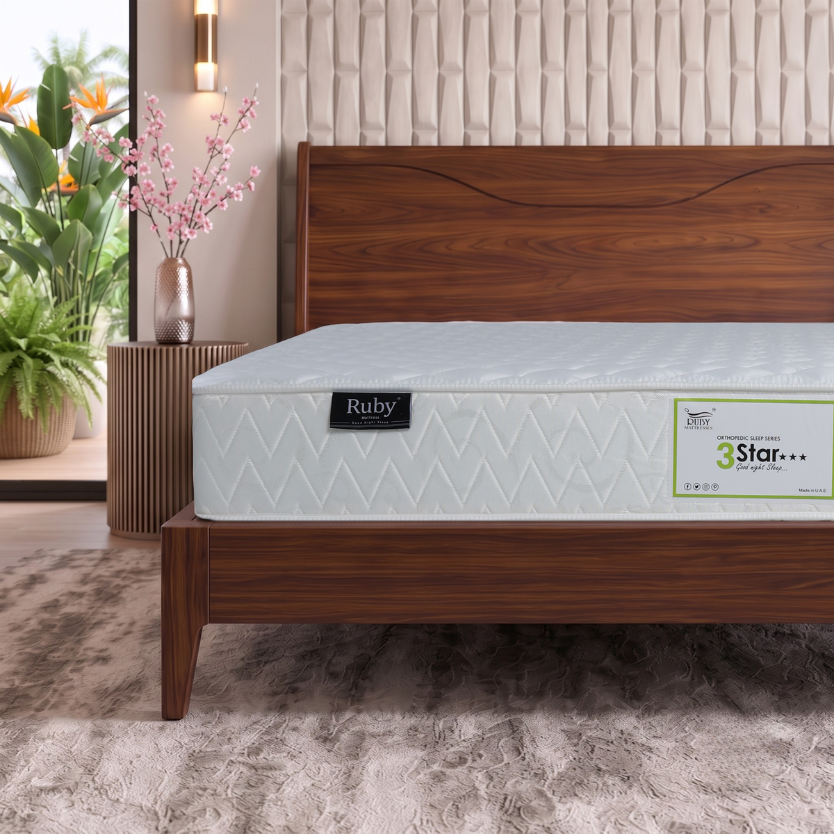 Relax Sleep 3 Star Medicated Mattress by Ruby – Best Comfort