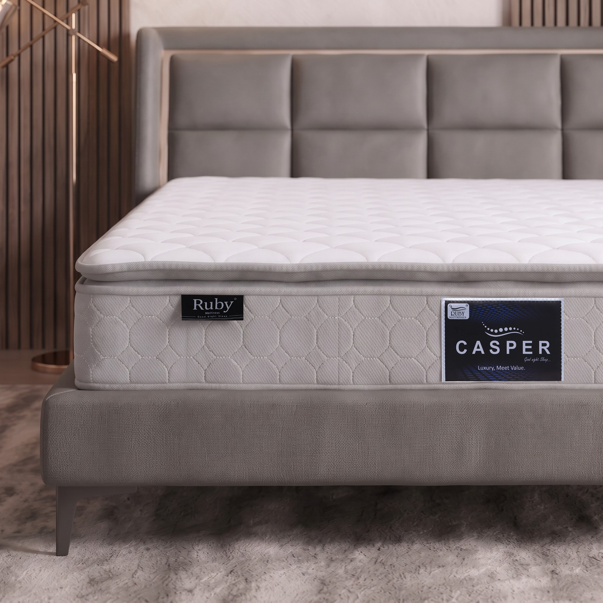Casper Bonnel Spring Medical Mattress by Ruby – Balanced Support for Better Sleep