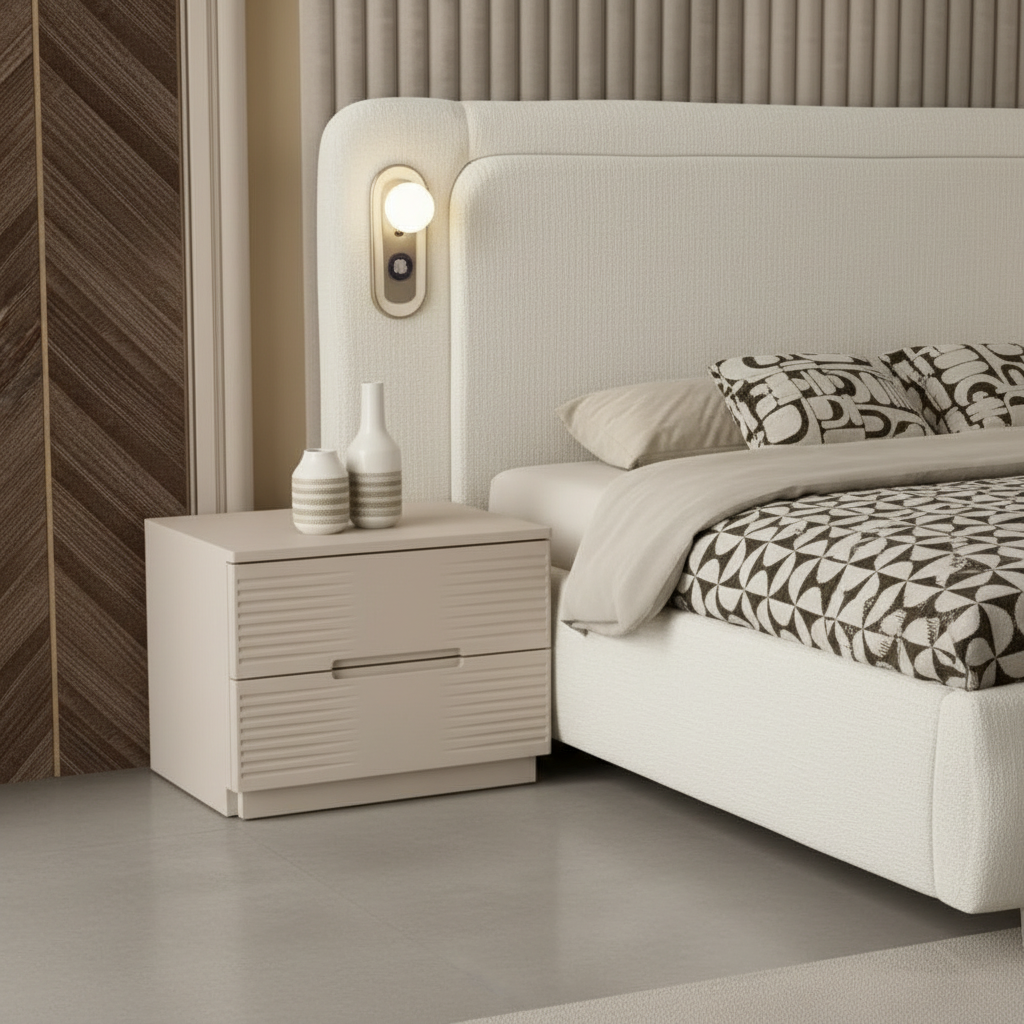 Luminara Modern Upholstered Bed