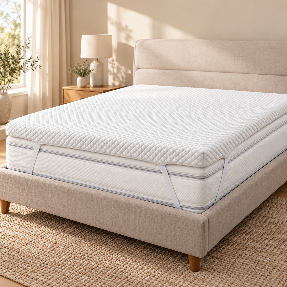 Comfort Feel Memory Foam Mattress Topper by Ruby