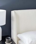 Best Paolo Upholstered Plain Headboard Bed