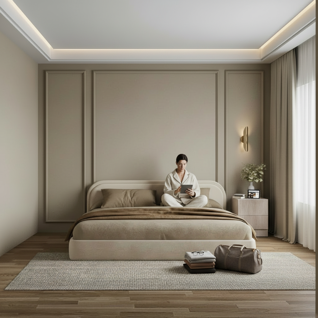 Andrieana Upholstered Bed