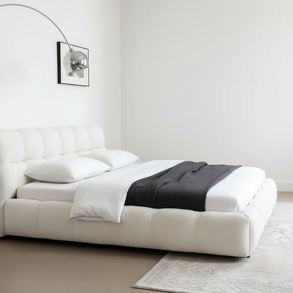 Cloud Bed Bouclé