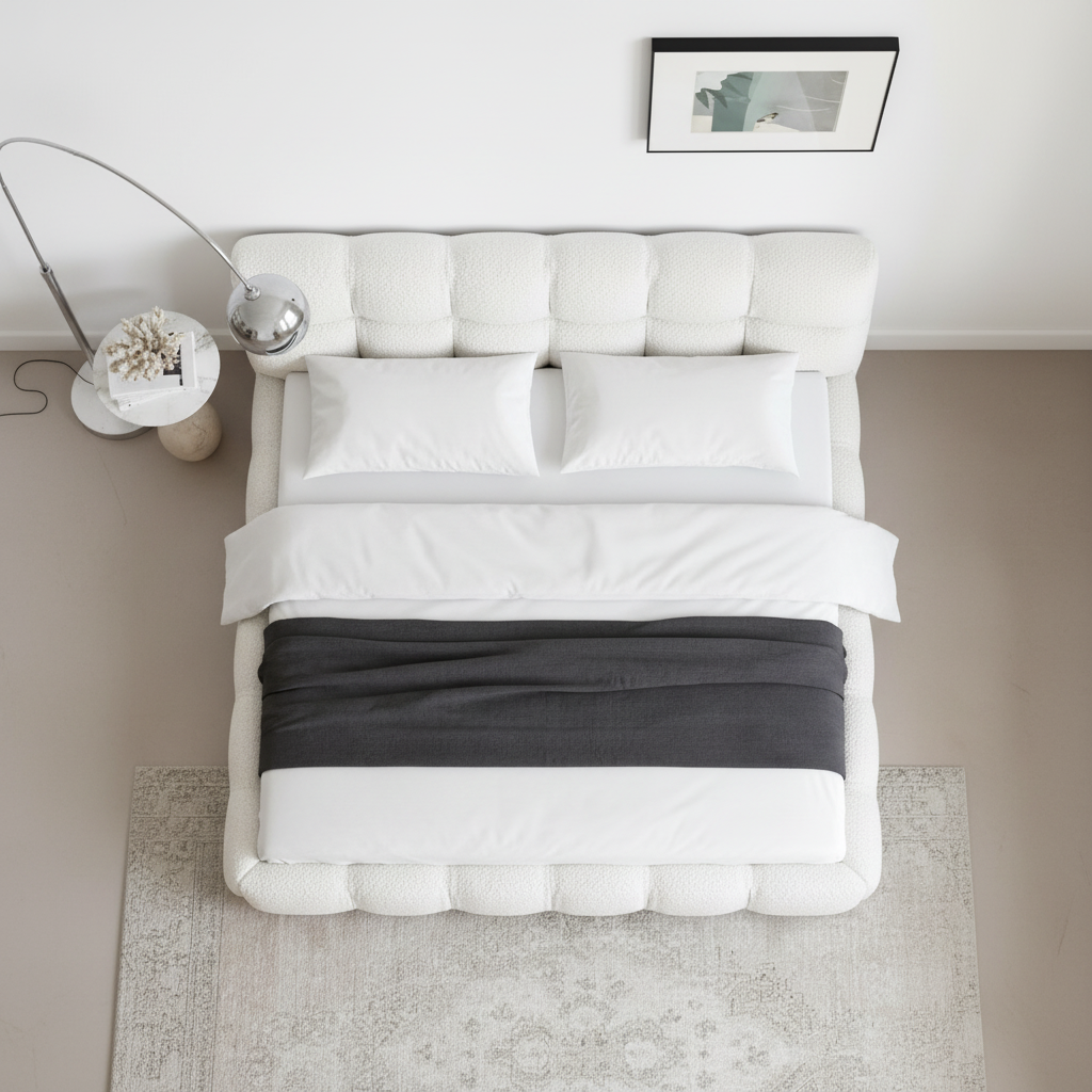 Cloud Bed Bouclé